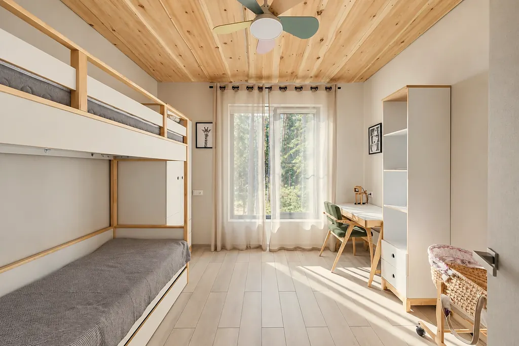 Большой дом: детская с двухъярусной кроватью